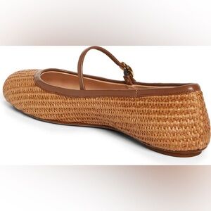 Carla Raffia Ballet Flat (Women)